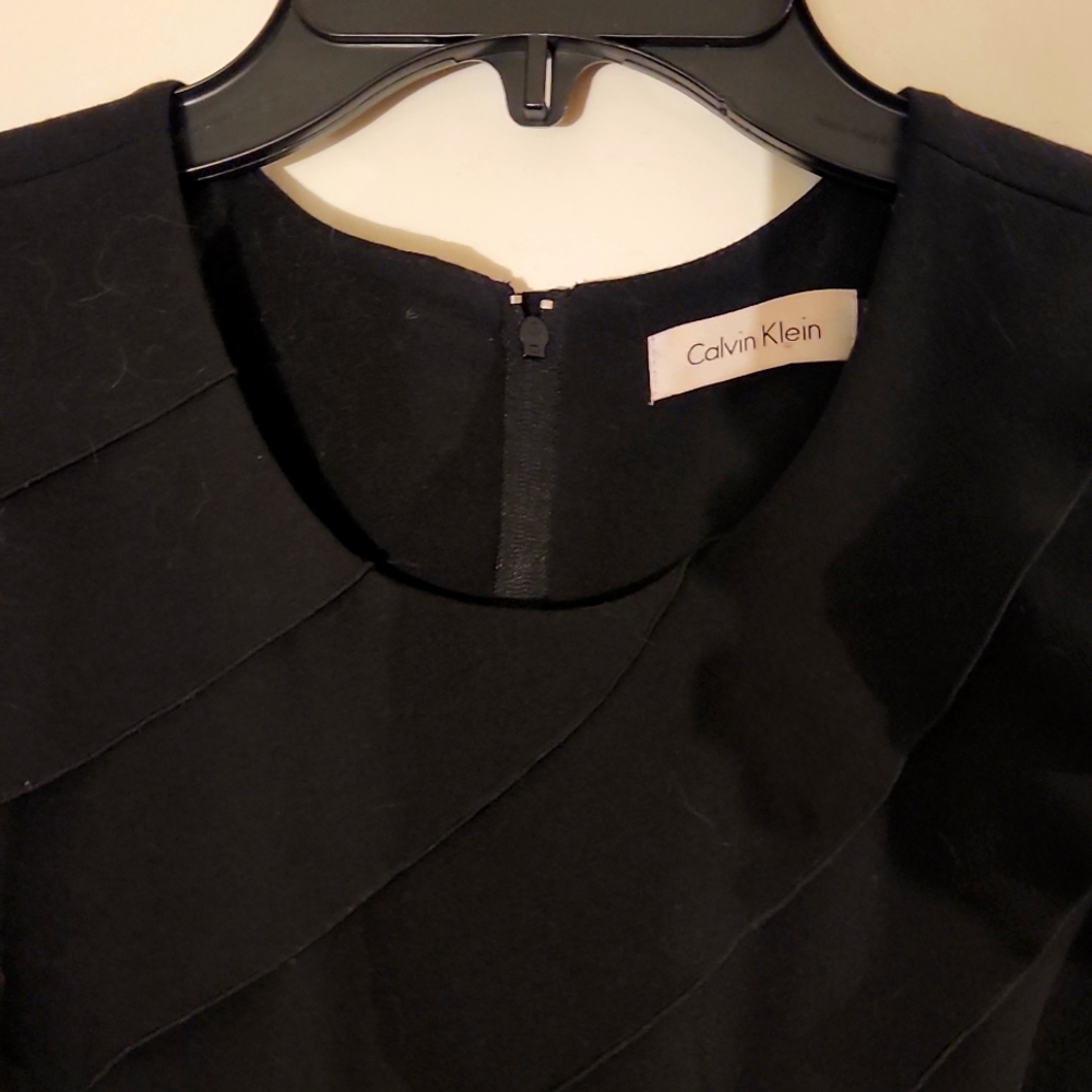 Calvin Klein size 6 black dress